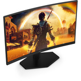 AOC C24G42FE 23.6" curved gaming monitor Zwart, 1x DisplayPort, 1x HDMI, 180 Hz