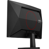 AOC C24G42FE 23.6" curved gaming monitor Zwart, 1x DisplayPort, 1x HDMI, 180 Hz