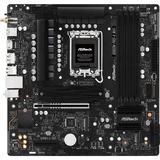 ASRock B860M Pro-A WiFi socket 1851 moederbord Zwart, RAID, 2.5 Gb-LAN, WLAN, BT, Sound, µATX