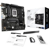 ASRock B860M Pro-A WiFi socket 1851 moederbord Zwart, RAID, 2.5 Gb-LAN, WLAN, BT, Sound, µATX