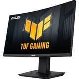 ASUS TUF Gaming VG24VQR 24" Curved monitor Zwart, 2x HDMI, 1x DisplayPort, 165 Hz