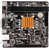 Biostar A68N-2100K moederbord Zwart, AMD E1-6010, Gb-LAN, Sound, Mini-ITX