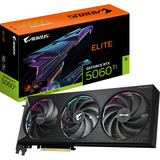 GIGABYTE GeForce RTX 5060 Ti AORUS ELITE 16G grafische kaart 3x DisplayPort, 1x HDMI