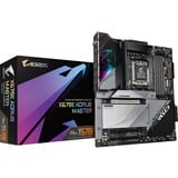 GIGABYTE X670E AORUS MASTER socket AM5 moederbord Grijs/zwart, RAID, 2.5Gb-LAN, WLAN, BT, Sound, E-ATX