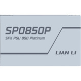 Lian Li SP Platinum modulaire 850 watt voeding  Wit, 1x 12V-2x6, 2x PCIe, 2x PCIe, Kabelmanagement