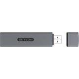 Sitecom USB-Stick kaartlezer met 2x USB Grijs