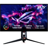 ASUS ROG Swift PG32UCWM 31.5" 4K Ultra HD gaming monitor Zwart, 1x DisplayPort, 2x HDMI, 1x USB-C, 240 Hz / 480 Hz