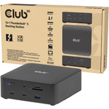 Club 3D Thunderbolt 5 13-in-1 dockingstation Zwart