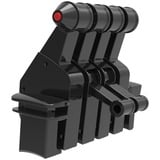 Honeycomb Aeronautical Throttle Pack for Airbus A319 – A380 gaming gasregelaar Zwart