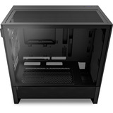 NZXT H3 Flow midi tower behuizing Zwart (mat) | 1x USB-A | 1x USB-C | Tempered Glass
