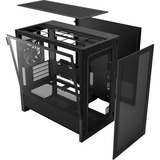 NZXT H3 Flow midi tower behuizing Zwart (mat) | 1x USB-A | 1x USB-C | Tempered Glass