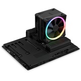 NZXT T120 RGB CPU-koeler Zwart, RGB leds, 4-pins PWM fan-connector
