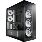 ARCTIC Xtender VG midi tower behuizing Zwart | 2x USB-A | 1x USB-C | RGB | Tempered Glass