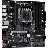 ASRock B650M PG LIGHTNING socket AM5 moederbord Zwart/grijs, RAID, 2.5 Gb-LAN, Sound, µATX