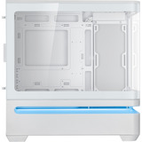 ASUS PRIME AP202 TG ARGB midi tower behuizing Wit | 2x USB-A | 1x USB-C | RGB | Tempered Glass