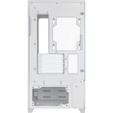 ASUS PRIME AP202 TG ARGB midi tower behuizing Wit | 2x USB-A | 1x USB-C | RGB | Tempered Glass