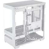 ASUS PRIME AP202 TG ARGB midi tower behuizing Wit | 2x USB-A | 1x USB-C | RGB | Tempered Glass