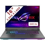 ASUS ROG Strix G16 (G614JIR-N4050W) 16"  gaming laptop Grijs | Core i9-14900HX | RTX 4070 | 16 GB | 1 TB SSD | 240 Hz