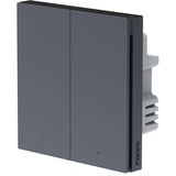 Aqara Smart Wall Switch H1 dubbele schakelaar Antraciet, Zigbee 3.0