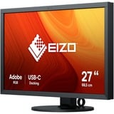 EIZO CS2731 ColorEdge 27" monitor Zwart, HDMI, DisplayPort, DVI-D, 2x USB-A 2.0, 2x USB-A 3.2 (5 Gbit/s), USB-C