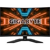 GIGABYTE M32QC 32" Curved gaming monitor Zwart, 2x HDMI, DisplayPort, 2x USB-A, 1x USB-C, 165 Hz