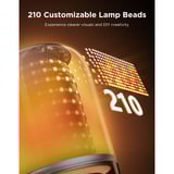 Govee Table Lamp 2 Pro (Sound by JBL) verlichting Transparant