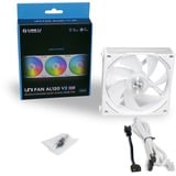 Lian Li UNI FAN AL120 V2 RGB case fan Wit, 120 x 120 x 28 mm, PWM