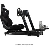 Next Level Racing GTElite Lite - Wheel Plate Edition racing simulator Zwart