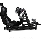 Next Level Racing GTElite Lite - Wheel Plate Edition racing simulator Zwart