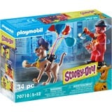 PLAYMOBIL SCOOBY-DOO! - Avontuur met Ghost Clown Constructiespeelgoed 70710