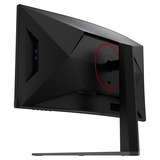 AOC CU34G4ZCA 34" Curved UltraWide gaming monitor Zwart/rood, HDMI, Displayport, USB-C, 250 Hz