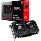 ASUS DUAL Radeon RX 9060 XT 8GB grafische kaart 2x DisplayPort, 1x HDMI