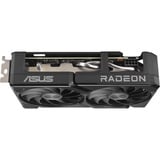 ASUS DUAL Radeon RX 9060 XT 8GB grafische kaart 2x DisplayPort, 1x HDMI