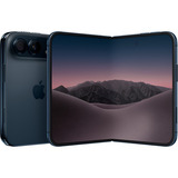 Apple iPhone Duo foldable smartphone Donkerblauw | 512 GB | iOS 27 | Dual-eSIM