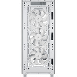 Corsair 3200D RS White midi tower behuizing Wit | 1x USB-A | 1x USB-C | Tempered Glass