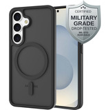 Just in Case Samsung Galaxy S25+ - Military Grade Case telefoonhoesje Zwart/transparant