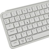 Keychron B6 Pro-K8Z Ultra-Slim, toetsenbord Wit, BE Lay-out, Scissor switches, Bluetooth, 2.4GHz