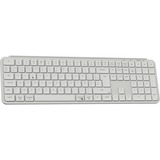 Keychron B6 Pro-K8Z Ultra-Slim toetsenbord Wit, BE lay-out (AZERTY), Scissor switches, 100%, Bluetooth, 2.4GHz