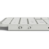 Keychron B6 Pro-K8Z Ultra-Slim toetsenbord Wit, BE lay-out (AZERTY), Scissor switches, 100%, Bluetooth, 2.4GHz