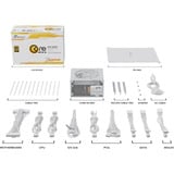 Seasonic Core GX-850-V2-WHITE modulaire 850 watt voeding  Wit, 1x 12V-2x6, 2x PCIe