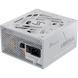 Seasonic VERTEX GX-1200 White Edition, 1200W  voeding  Wit, 1x 12VHPWR, 3x PCIe, kabelmanagement