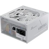 Seasonic VERTEX GX-1200 White Edition,  modulaire 1200 watt voeding  Wit, 3x PCIe, 1x 12VHPWR, 3x PCIe, kabelmanagement