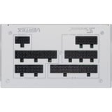 Seasonic VERTEX GX-1200 White Edition,  modulaire 1200 watt voeding  Wit, 3x PCIe, 1x 12VHPWR, 3x PCIe, kabelmanagement