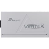 Seasonic VERTEX GX-1200 White Edition,  modulaire 1200 watt voeding  Wit, 3x PCIe, 1x 12VHPWR, 3x PCIe, kabelmanagement
