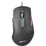 Xtrfy M1 RGB gaming muis Zwart, RGB leds