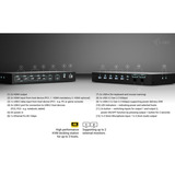 i-tec USB-C KVM Dock PRO dockingstation Zwart