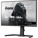 iiyama G-Master Black Hawk GB2441HSU-B1 23.8" gaming monitor Zwart, 144Hz, HDMI, DisplayPort, USB, Audio, AMD Free-Sync