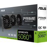 ASUS PRIME GeForce RTX 5060 Ti OC 16G grafische kaart 3x DisplayPort, 1x HDMI