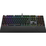 ASUS ROG Strix Scope II NX, gaming toetsenbord Zwart, US lay-out, ROG NX Snow, RGB leds, Hot-swappable, PBT