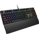 ASUS ROG Strix Scope II NX, gaming toetsenbord Zwart, US lay-out, ROG NX Snow, RGB leds, Hot-swappable, PBT